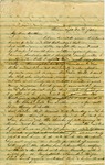 Letter, Josephine Magruder to H. A. Magruder; 9/27/1861 by Josephine Magruder
