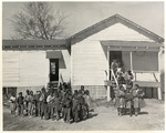 African Americans segregated school by Charles Johnson Faulk Jr.