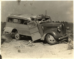 School bus wreck by Charles Johnson Faulk Jr.