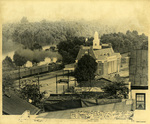 Last Northbound passenger train out of Vicksburg. by Charles Johnson Faulk Jr.