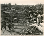 Tornado, stricken residental area Vicksburg by Charles Johnson Faulk Jr.