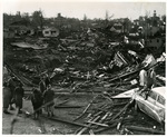 Tornado, stricken residental area Vicksburg. by Charles Johnson Faulk Jr.