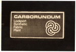 Carborundum Plant Sign - Night - Highway 12