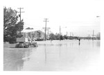 Flooding on highway 45N - Tombigbee River Flood 1974