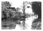 Flooding around house - Tombigbee River Flood 1979