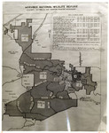 Map of 1970-71 hunting season, Noxubee National Wildlife Refuge.