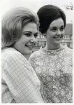 Brenda Wiygul, 1968 Miss Hospitality and Sharon Applegate, 1969 Miss Hospitality.