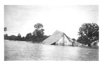 Flooded farm between Shaw and Leland - Mississippi River Flood, 1927