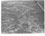 Aerial photograph of Columbia, MS