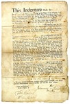 Indenture, Cordwainer Apprenticeship, William Stanton, New York City, 1747