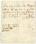 Hunting License, England 1700