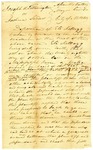 Deposition of Eli Kellogg, For a Suit in the Mayor's Court, Natchez, 1807