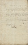 Handwritten Deposition of Two African People, Tomly and Modu, to Robert Purdie, May 20, 1814