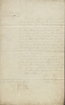 Handwritten Deposition of Three African Boys, Will, Bunjallah, and Sara to Robert Purdie, May 6, 1814, Sierra Leone, South Africa