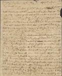 Letter, from Thomas [?], in Harrodsburg, Kentucky to Rev. James Smylie in Centerville, Amite County, Mississippi, October 6, 1828