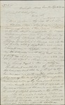 Letter, Ansel Humbphreys in Washington County, Mississippi to Samuel Bolling in Hartford County, Connecticut, October 27, 1832