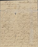 Letter, from Patrick Thomson, New Orleans, Louisiana to Rev. Benjamen Michael Drake , September 8, 1826 by Patrick Thomson