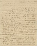 Letter, from His Wife, Pleasant Hill, Mississippi to Rev. Benjamen Michael Drake in Louisville, Kentucky, September 17, 1830