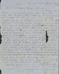 Letter, Thomas J. Connally, in China Grove, Mississippi to W.N. Whitehurst in Washington, Mississippi, March 1, 1855 by Thomas J. Connally