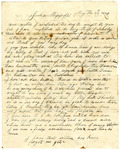 Letter, Archibald Price, Jackson, MS to Parents, Swainstown, NC, 1841