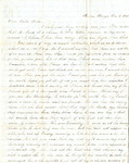 Letter, Louisa to her Ann Young, December 8, 1847