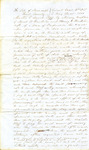 Legal Complaint, Martha E. Daniel verses the N. W. and H. K. Blackston, April 22, 1861