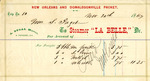 Receipt, Mrs. S. Fagob, November 11, 1869