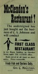 Restaurant Flyer