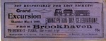 Train Ticket, May 4, 1899