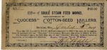 Soule Steam Feed Works Due Bill, July 5, 1897