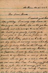 Letter, Susan Batte, to Howell Hobbs , October 26, 1863 by Susan Batte