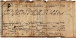 Tax Receipt, April 28, 1862