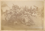 Apsaalooke Men in a Circle at a Pow-wow by Andrew Bowles Holder