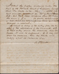 Draft of Statement of Account Fulfillment, H. T. Ellitt on Behalf of Isaac R. Wade by H. T. Ellitt