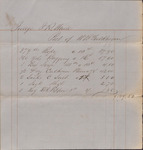 Statement of Purchases, W. B. Fulkerson to I. R. Wade