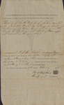 Deed, Sale of Property of Isaac Ross Estate, February 18, 1845