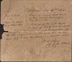 Circuit Court Judgement Receipt, November 15, 1845