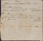 Statement of Indebtedness of Isaac R. Wade, May 1846 through January 1849