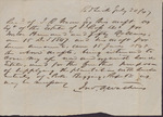 Receipt, John A. Watkins to Isaac R. Wade, July 20, 1847