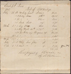 Receipt, R. Parkinson to Isaac R. Wade for the Isaac Ross Estate, 1847