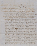 Letter, John Hewitt to Isaac R. Wade, February 2, 1850