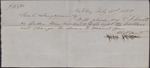 Bill to Samuel Laughman, February 21, 1850