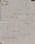 Letter, J. J. Person to Isaac R. Wade, May 12, 1853