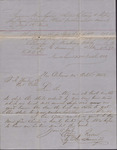 Invoice for Merchandize Shipped by Curry and Person for Isaac R. Wade, October 22, 1853