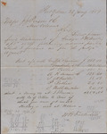 Letter, J. J. Person per W. B. Fulkerson to Isaac R. Wade, January 23, 1857