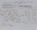 Invoice, North Smedes and Co. to J. J. Person for Isaac R. Wade, January 31, 1857
