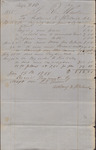 Account Statement, Issac R. Wade from Supply and Services, 1858-1859