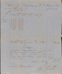 Statement, Sale of Isaac Wade's Cotton, November 13, 1858