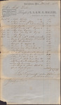 Receipt, Isaac R. Wade from S. B. and W. E. Walker, January 4, 1857