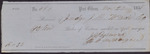 Cotton Receipt, Isaac R. Wade from J. J. Person and Co. for C. M. Dougall, November 27, 1858